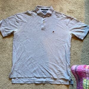 Men’s Tommy Hilfiger heather gray polo shirt xl